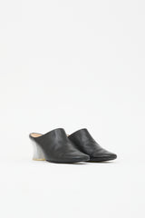The Row Leather Adela Mule