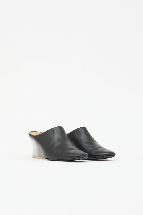 The Row Leather Adela Mule