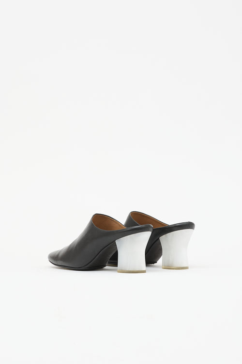The Row Leather Adela Mule