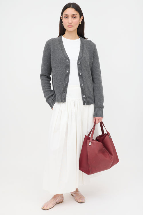 The Row Leather Alexia Tote Bag