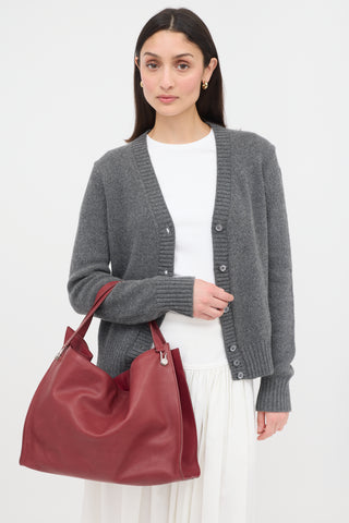 The Row Leather Alexia Tote Bag