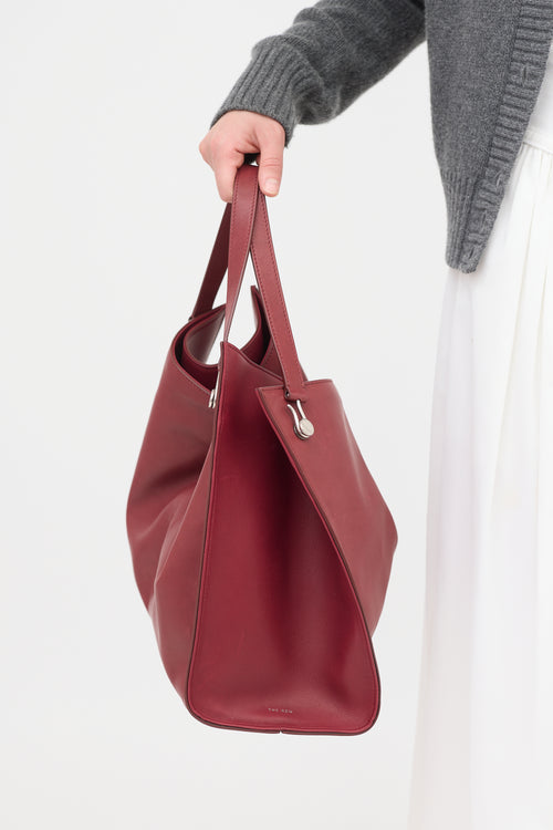 The Row Leather Alexia Tote Bag