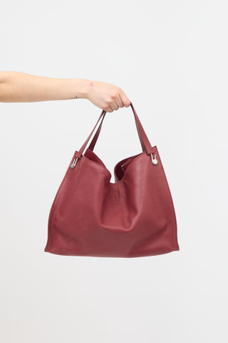 The Row Leather Alexia Tote Bag