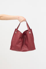The Row Leather Alexia Tote Bag