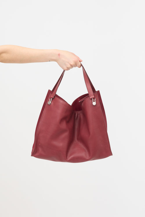 The Row Leather Alexia Tote Bag