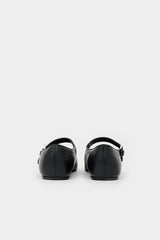The Row Leather Ava Flat