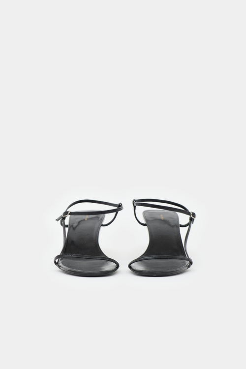 The Row Leather Bare Sandal