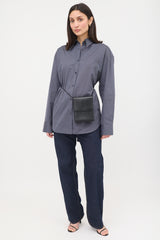 The Row Leather Belt Pouch Bag