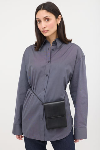 The Row Leather Belt Pouch Bag