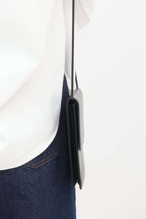 The Row Leather Belt Pouch Bag