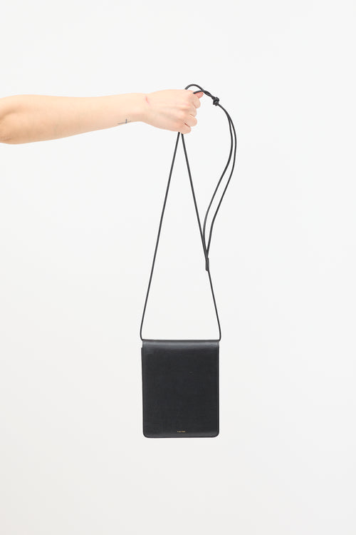 The Row Leather Belt Pouch Bag