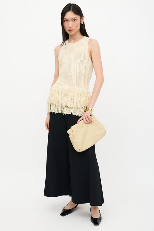 The Row Leather Bourse Clutch Bag