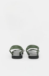 The Row Leather Egon Sandal