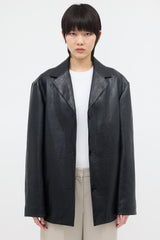 The Row Leather Fabian Jacket