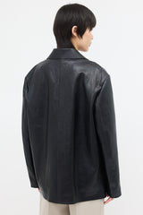 The Row Leather Fabian Jacket