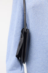The Row Leather Fan 12 Shoulder Bag