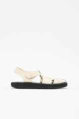 The Row Leather Fisherman Sandal