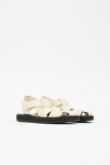 The Row Leather Fisherman Sandal