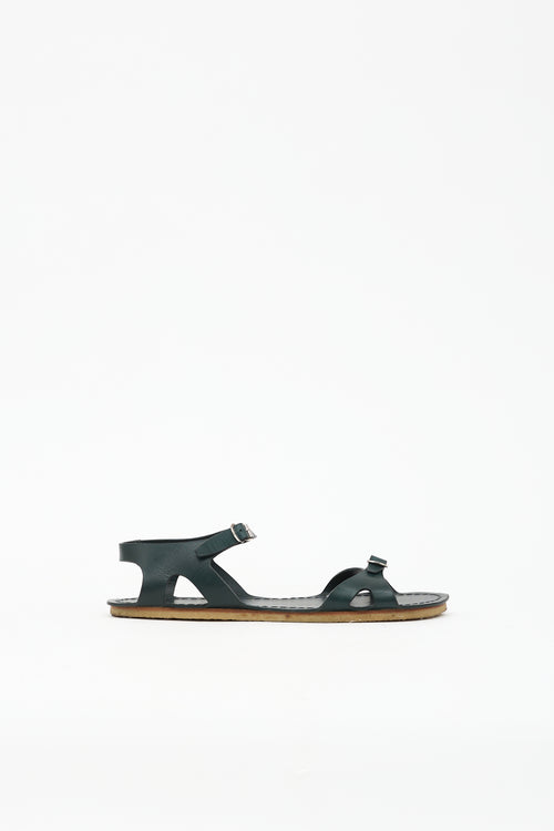 The Row Leather Gene Sandal