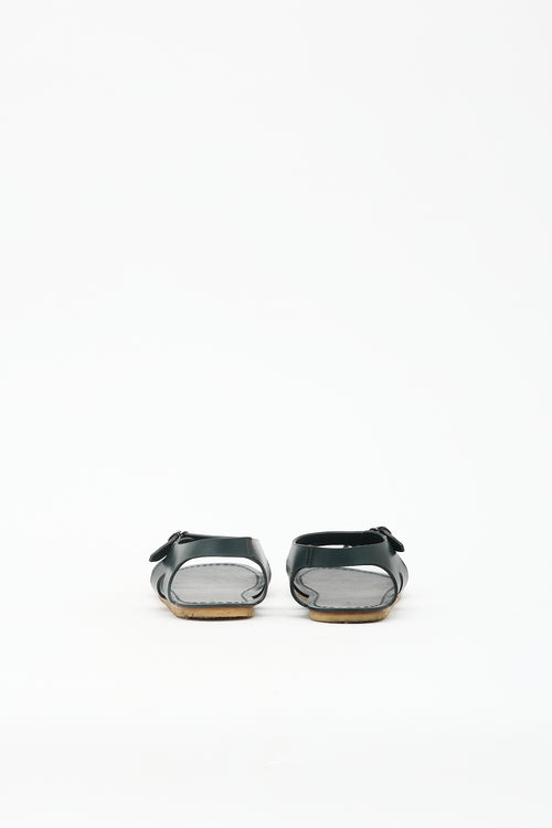The Row Leather Gene Sandal