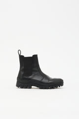 The Row Leather Greta Boot