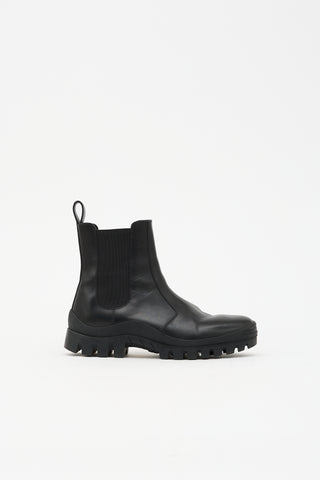 The Row Leather Greta Boot