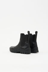 The Row Leather Greta Boot
