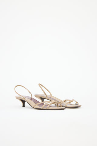 The Row Leather Harlow 35 Sandal