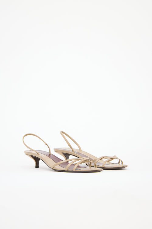The Row Leather Harlow 35 Sandal