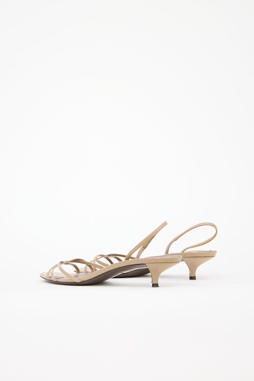 The Row Leather Harlow 35 Sandal