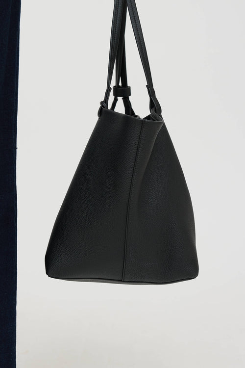 The Row Leather Park Three Tote Bag