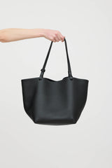 The Row Leather Park Three Tote Bag