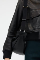 The Row Leather Slouchy Banana Bag