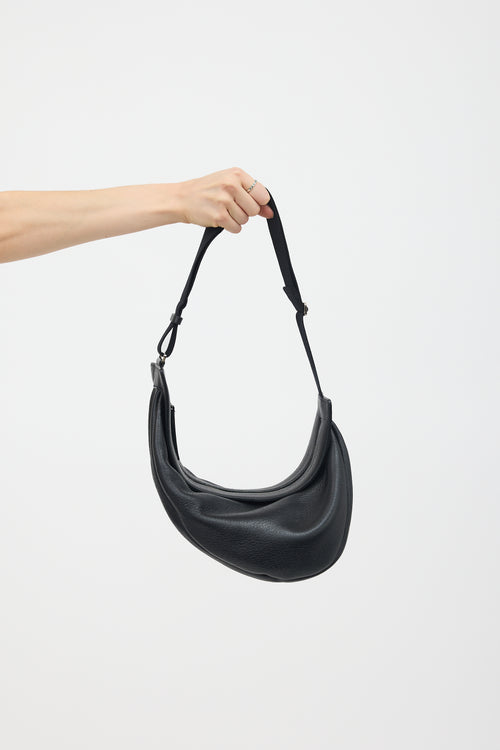 The Row Leather Slouchy Banana Bag