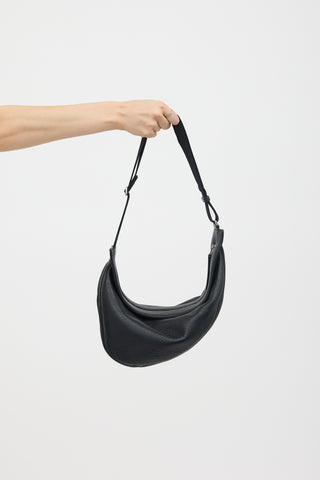 The Row Leather Slouchy Banana Bag