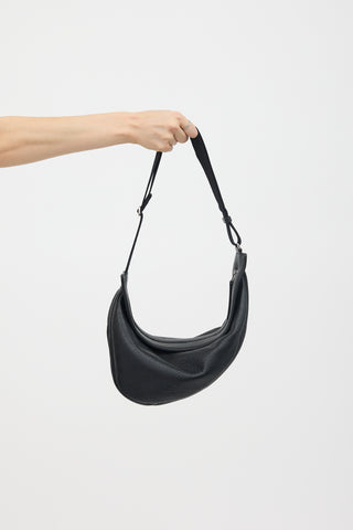 The Row Leather Slouchy Banana Bag