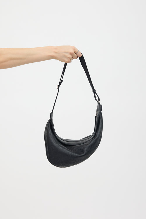 The Row Leather Slouchy Banana Bag
