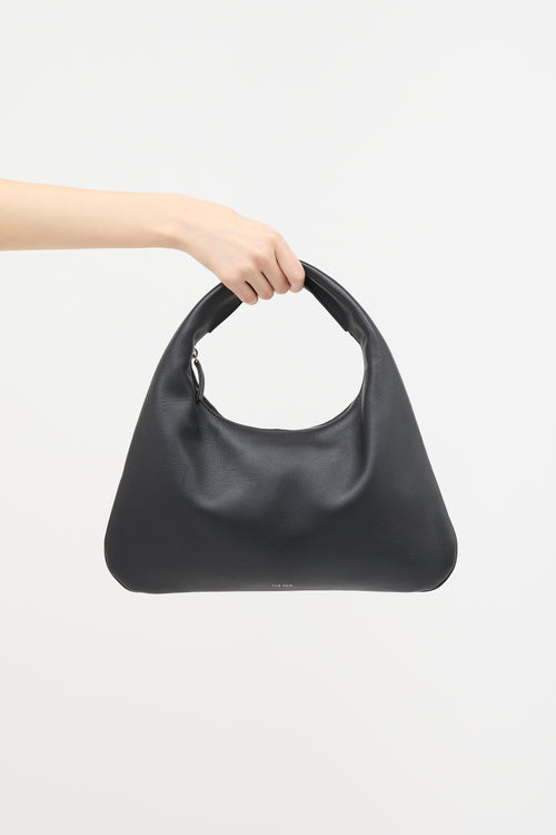 The Row Leather Small Everyday Shoulder Bag