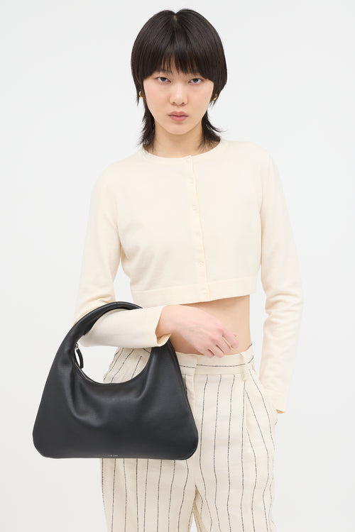 The Row Leather Small Everyday Shoulder Bag