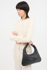 The Row Leather Small Everyday Shoulder Bag