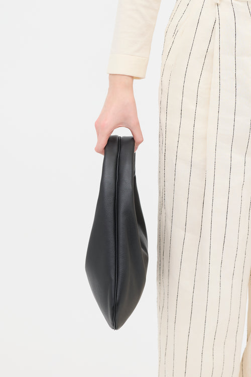 The Row Leather Small Everyday Shoulder Bag