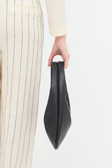 The Row Leather Small Everyday Shoulder Bag