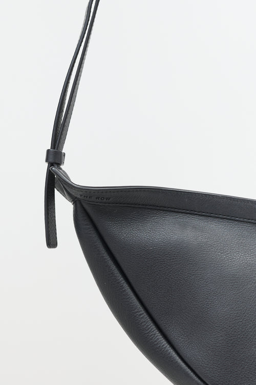 The Row Leather Small Slouchy Banana Bag