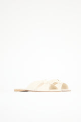 The Row Leather Soft Knot Sandal