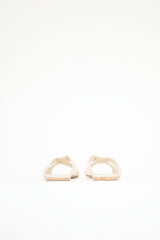 The Row Leather Soft Knot Sandal