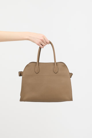 The Row Leather Soft Margaux 12 Bag