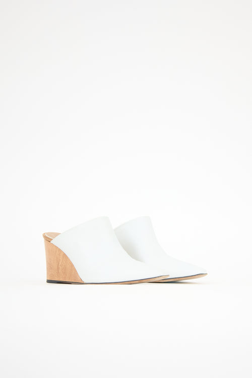 The Row Leather Flora Mule
