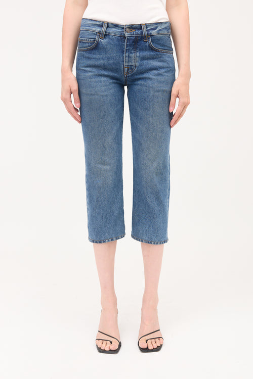 The Row Lesley Cropped Jeans