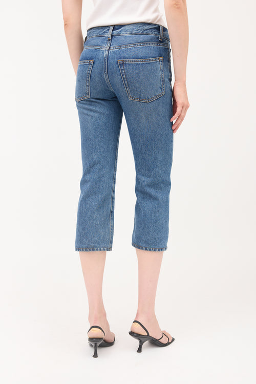 The Row Lesley Cropped Jeans