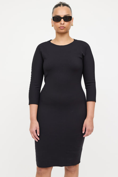 The Row Neoprene Long Sleeve Dress